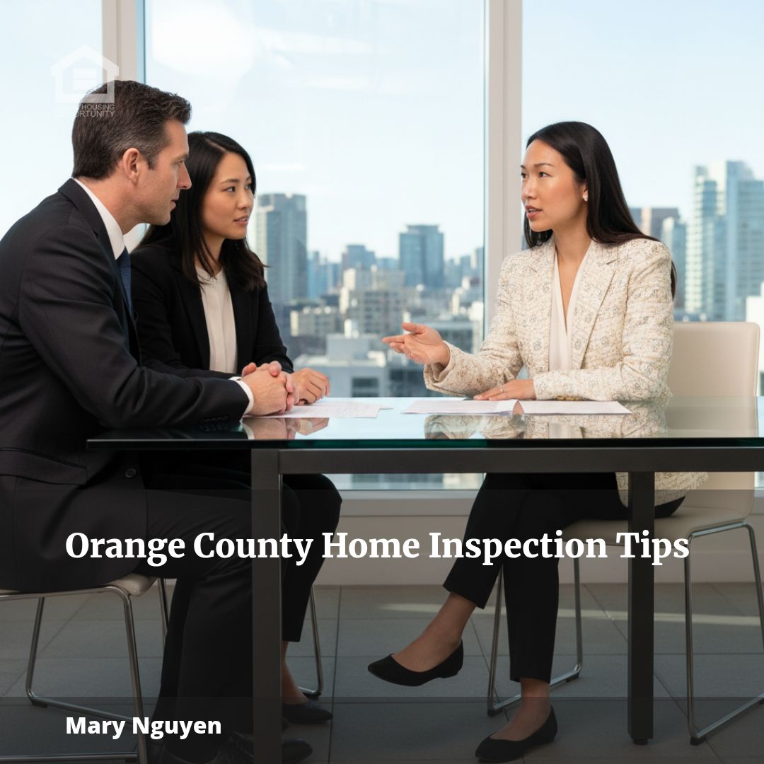 Orange County Home Inspection Secrets with Mary Nguyen